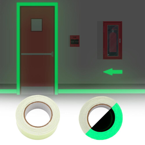 Luminous Safety Exit Stickers with Glow Strips 10pcs 1