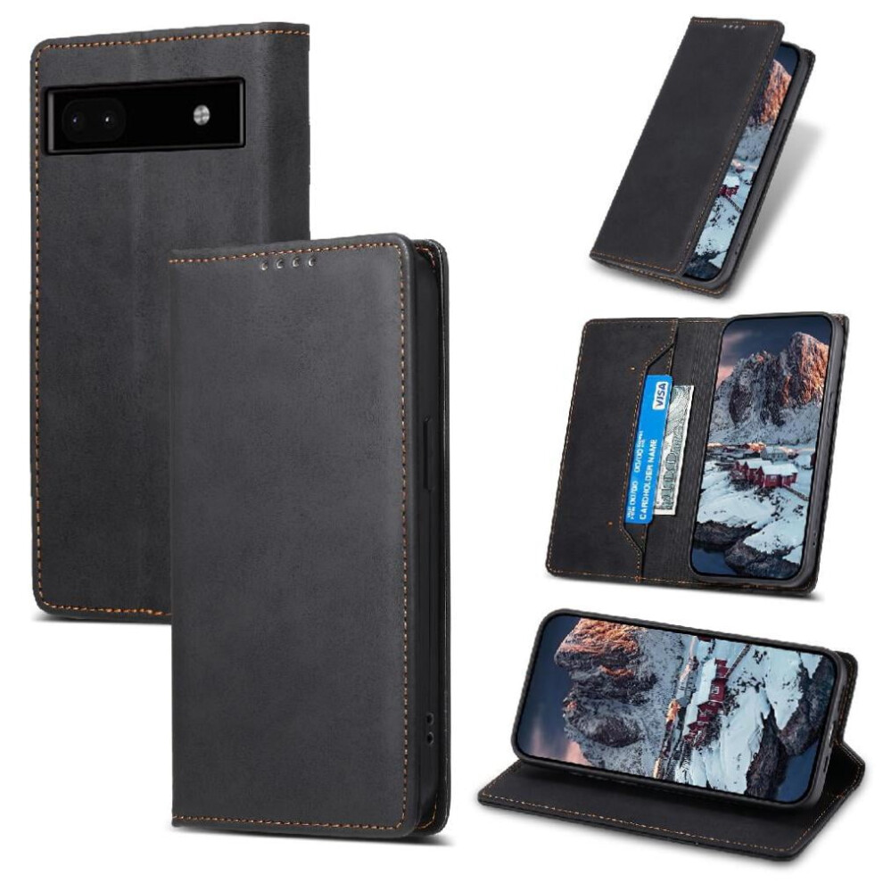Flip Case For Google Pixel 6A Tpu Shockproof With Kickstand 971050054391