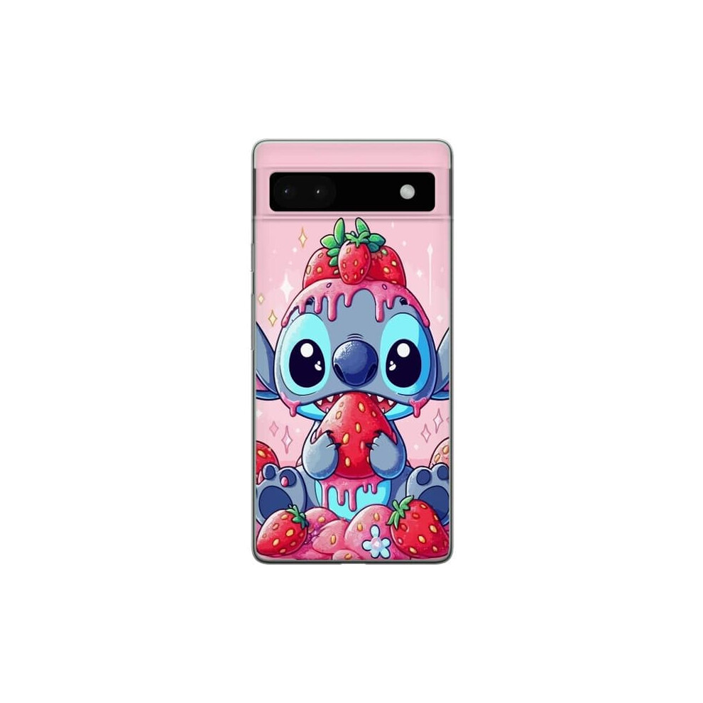 Google Pixel 6A Transparent Case With Stitching 962029570011