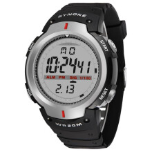 Men's Waterproof Digital Watch with Backlight and
