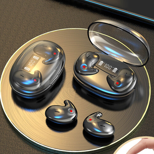 Bluetooth headset with touch control and digital display 2