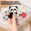 Cartoon toilet deodorizing sticker 1 piece 3