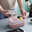 LOOPSUN Valentine's Day lunch box double layer 2