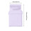 Disposable Bed Sheet Set Purple 3-Pc 82.67x90.55 in 3
