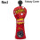 Golf Wood Head Cover Red 1 Piece 1