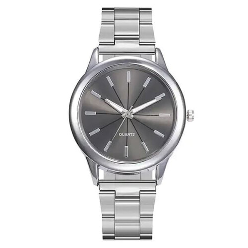 Stainless Steel Watch Silver Stylish Design