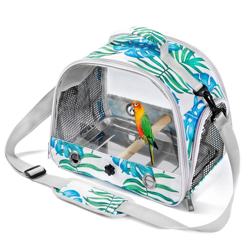 Portable Small Pet Backpack with Side Window Foldable 1