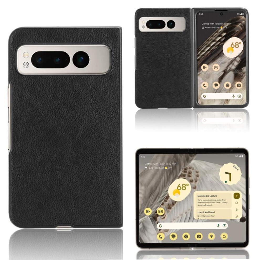 Retro Lychee Pattern Protective Case For Google Pixel Fold 971050054759