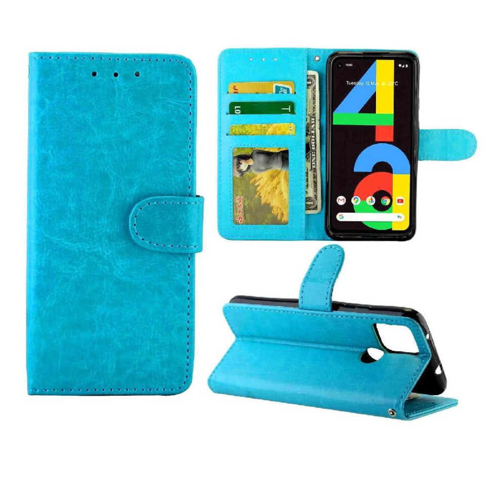 Flip Case For Google Pixel 4A 5G Pu Leather With Magnetic 971050054841