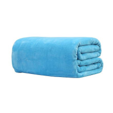 Flannel Blanket Soft Warm Winter Blue