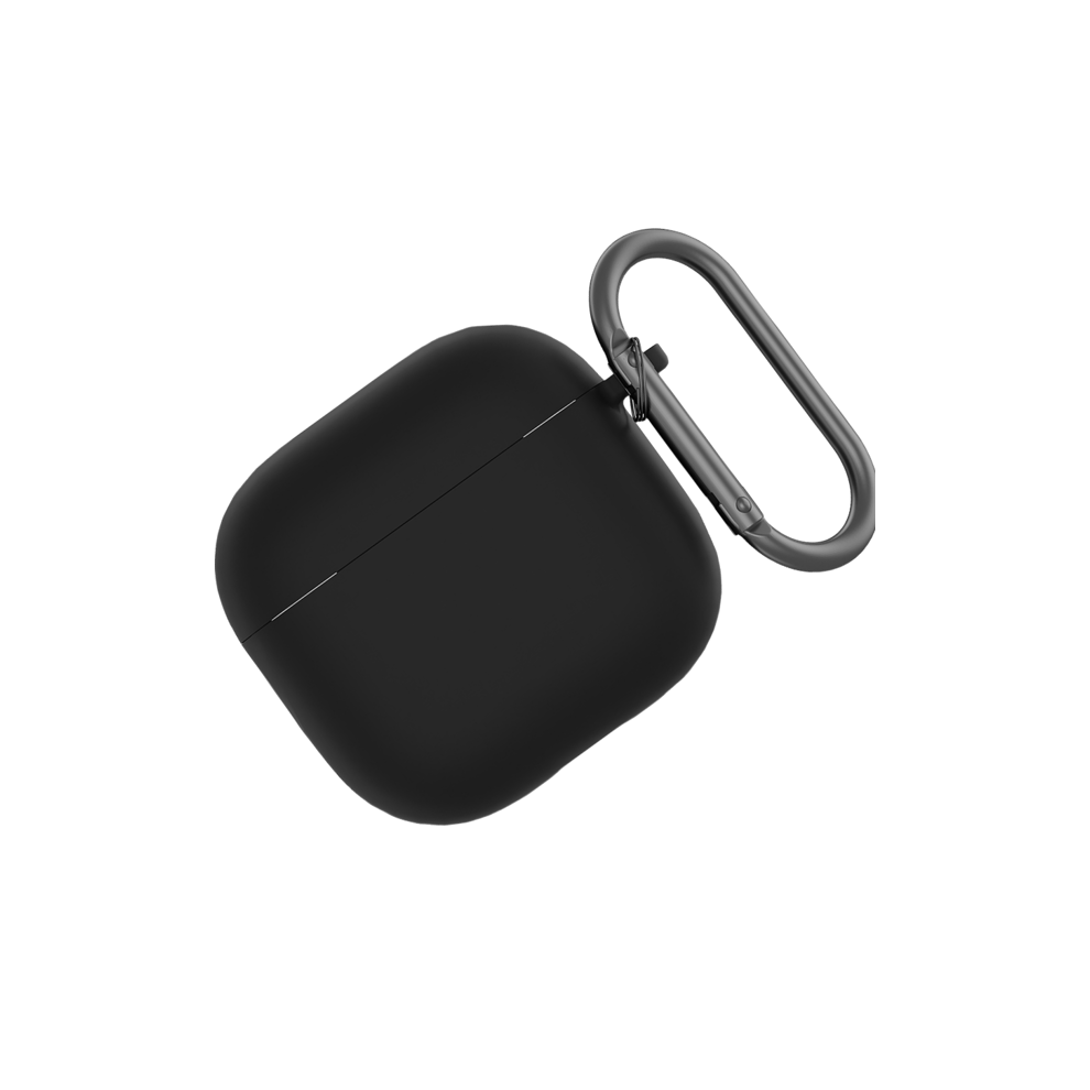 Airpods 4 Protective Case With Carabiner Black 962029242154
