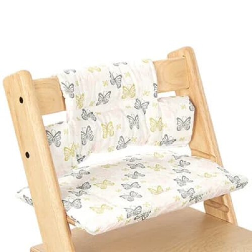 Washable high chair pad with holder 1 piece