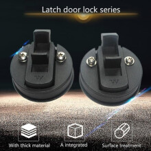 Tow Eye Slam Lock for Boat Motorhome Caravan Recessed