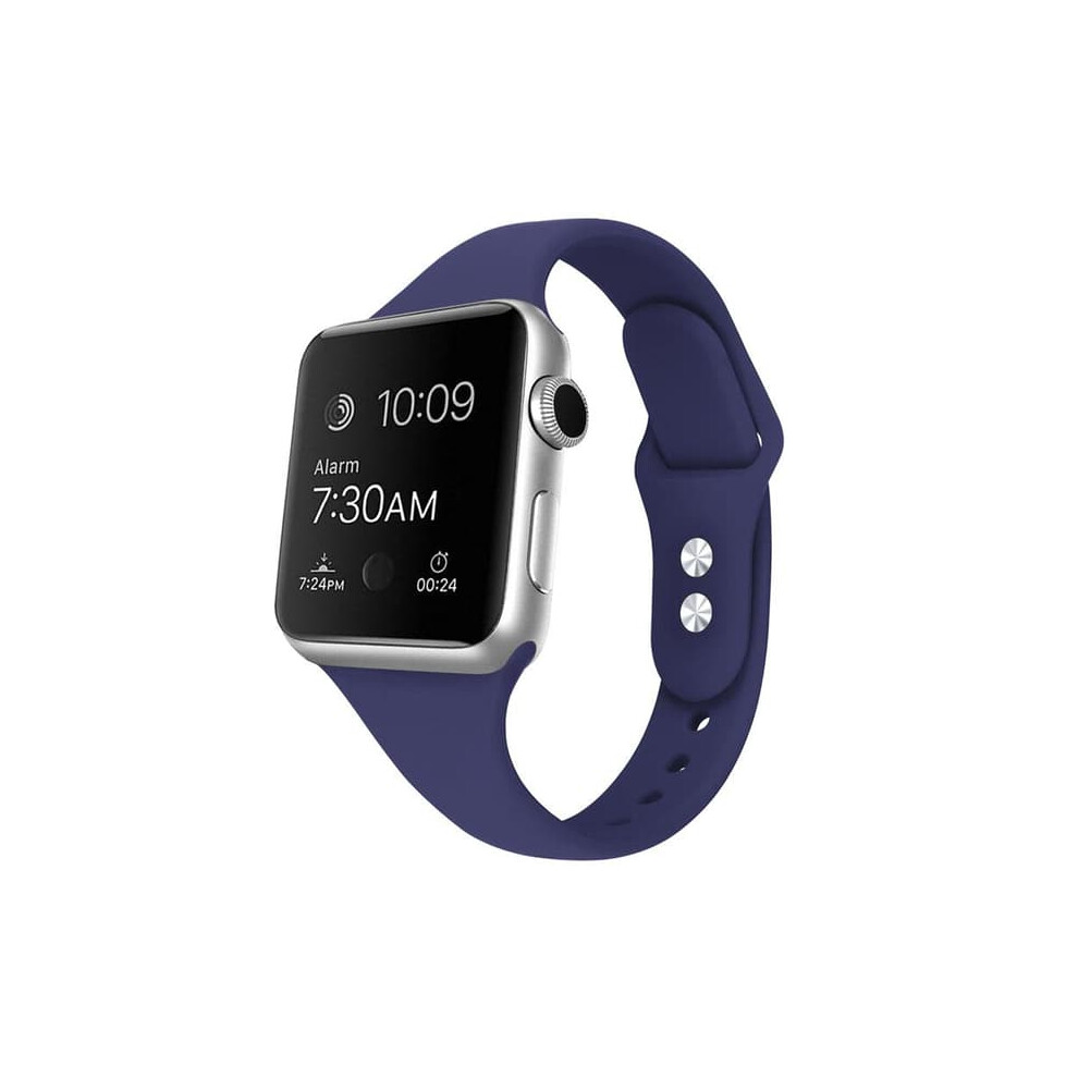 Apple Watch Silicone Bracelet For 38/40/41 Mm Blue 962029249801