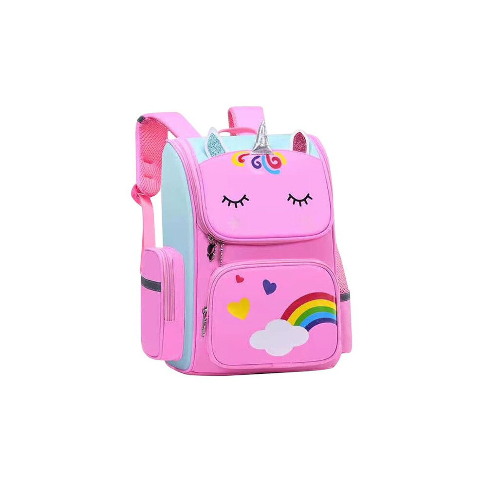 Unicorn Backpack for Kids Pink Large