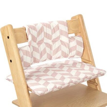 Washable high chair pad pink 1 piece