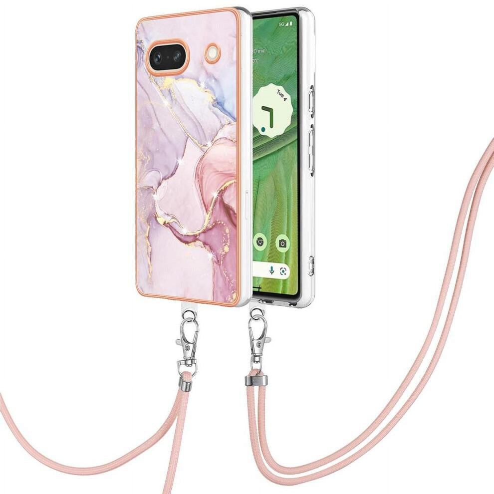 Google Pixel 7A Case Anti-Scratch Soft Marble Bumper 971050055176