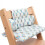 Washable high chair pad with holder 1
