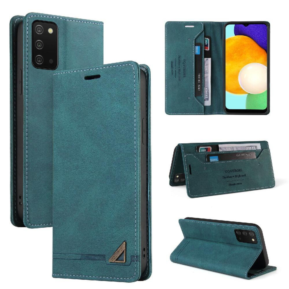 Samsung Galaxy A03s Leather Case With Kickstand And Two 971050055411