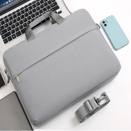 Laptop bag case grey 13.3 inch