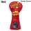 Golf Driver Head Cover Red Wood Cover 1pc 1