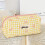 Pink checkered pencil case with bow 1 pack 2