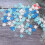Blue Plastic Snowflake Ornaments 3.9 in 50 pcs 5