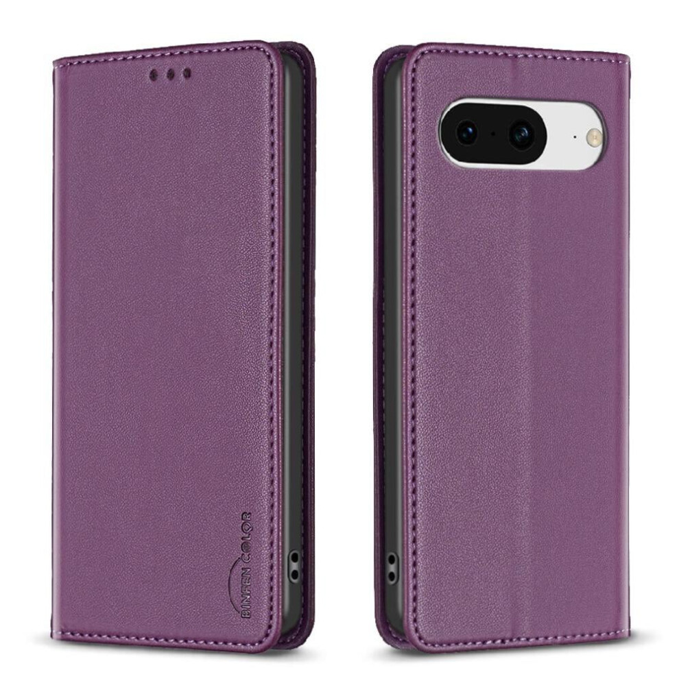 Google Pixel 8 Flip Case Pu Leather Magnetic Wallet With 971050052823