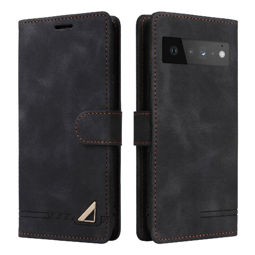 Google Pixel 6 Flip Case Leather Shockproof Wallet 971050040639