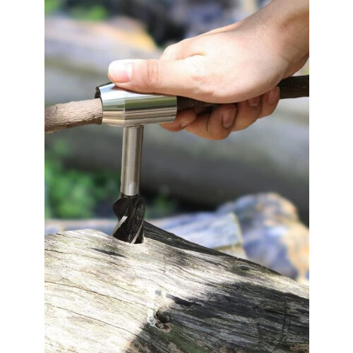 Hand Drill Survival Tool for Camping and Crafts 2