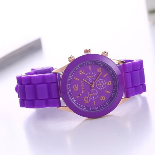 Quartz Wristwatch purple LILA