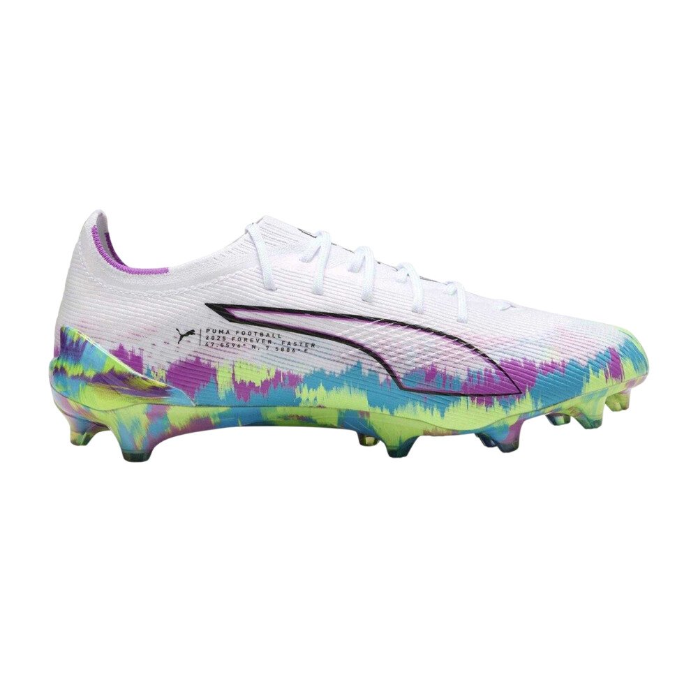 Puma (11.5 Uk, White) Mens Ultra 6 Ultimate Brilliance Firm Ground Football Boots