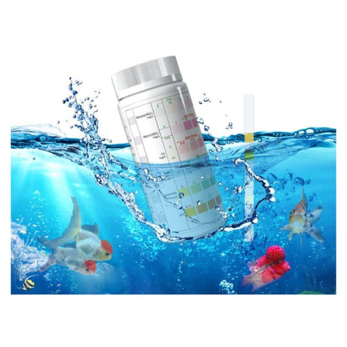 Aquarium Test Strips pH Nitrite Nitrate Chlorine 100 pcs 2