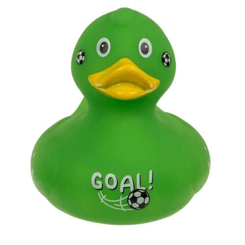 Rubber Duck Bath Toy Multicolor Football Shape 2