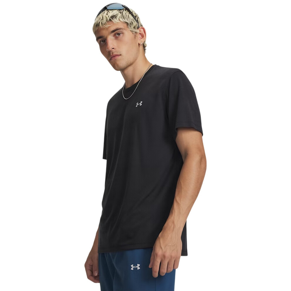 Under Armour (L, Black) Mens Velociti Performance Gym T-Shirt