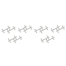 12 Pcs Zinc Alloy Chopsticks Rest Spoons Stand Forks Knives Holder Rack Stand Metal Table Decoration
