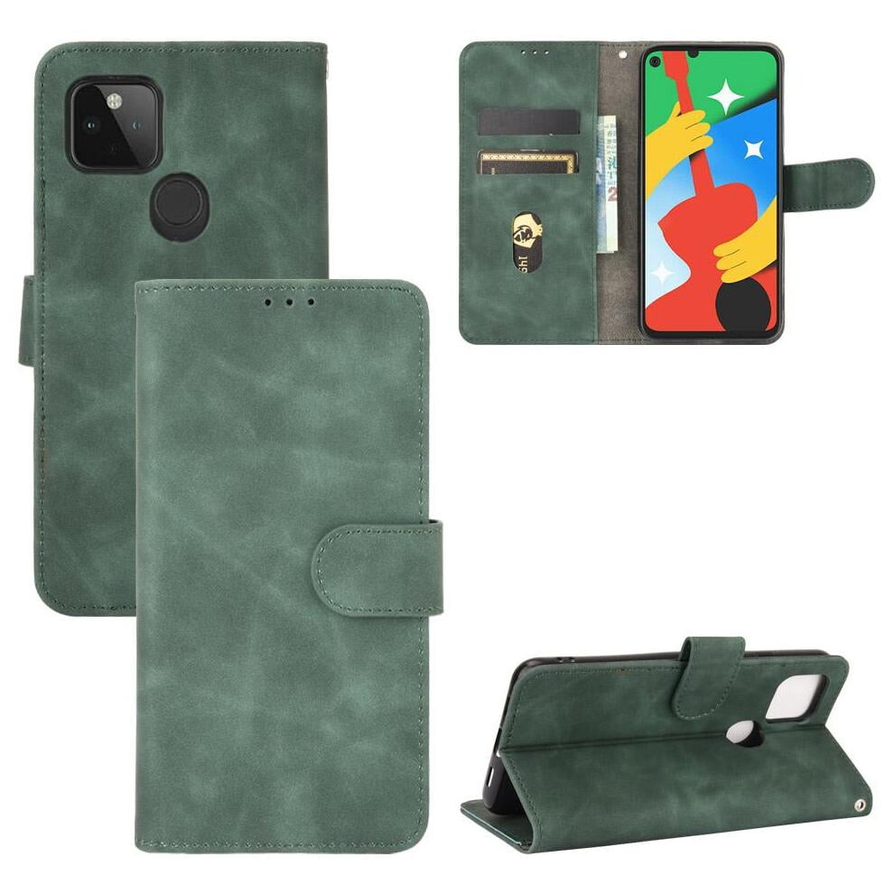 Google Pixel 5 Leather Folio Case With Card Holder And 971050053905