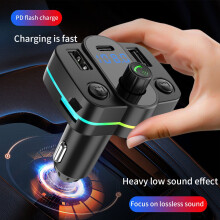 Car MP3 FM Transmitter with Bluetooth and AUX 18W