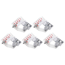 Adjustable Offset Tape Binding Foot 5 pcs 5-20 mm