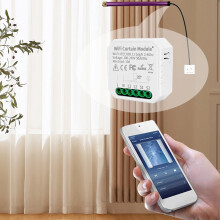 lulshou intelligent elektrisk gardinkontroller WiFi-tilkobling APP-fjernkontroll intelligent stemmestyringsenhet deling nedtellingstidsfunksjon
