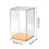Clear Figurine Display Case Set 4-Pack 2