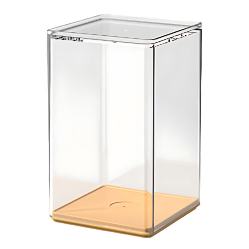 Clear Figurine Display Case Set 4-Pack 2