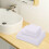 Microfiber Towel Set Bear-Embossed Absorbent Quick-Dry 4