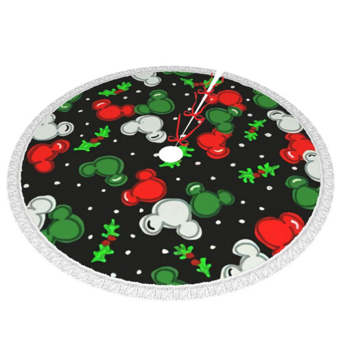 Mickey Mouse Christmas tree skirt 48 inch 1
