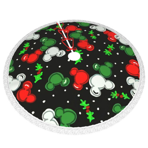 Mickey Mouse Christmas tree skirt 48 inch 2