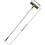 Floor Scrubber Brush 4-in-1 with Long Handle 2 PCS 3