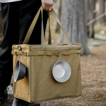 Caja de almacenamiento plegable para exteriores Lmueinov, bolsa organizadora de gran capacidad para camping y picnic, bolso de herramientas