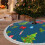 Christmas Tree Skirt 48 Inch Rustic Holiday Decor 8