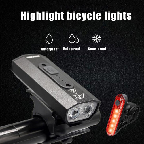 TUOBARR USB Rechargeable Bicycle Light 1 Pack
