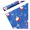Christmas Wrapping Paper Santa Pattern Single-Sided 5 pcs 2
